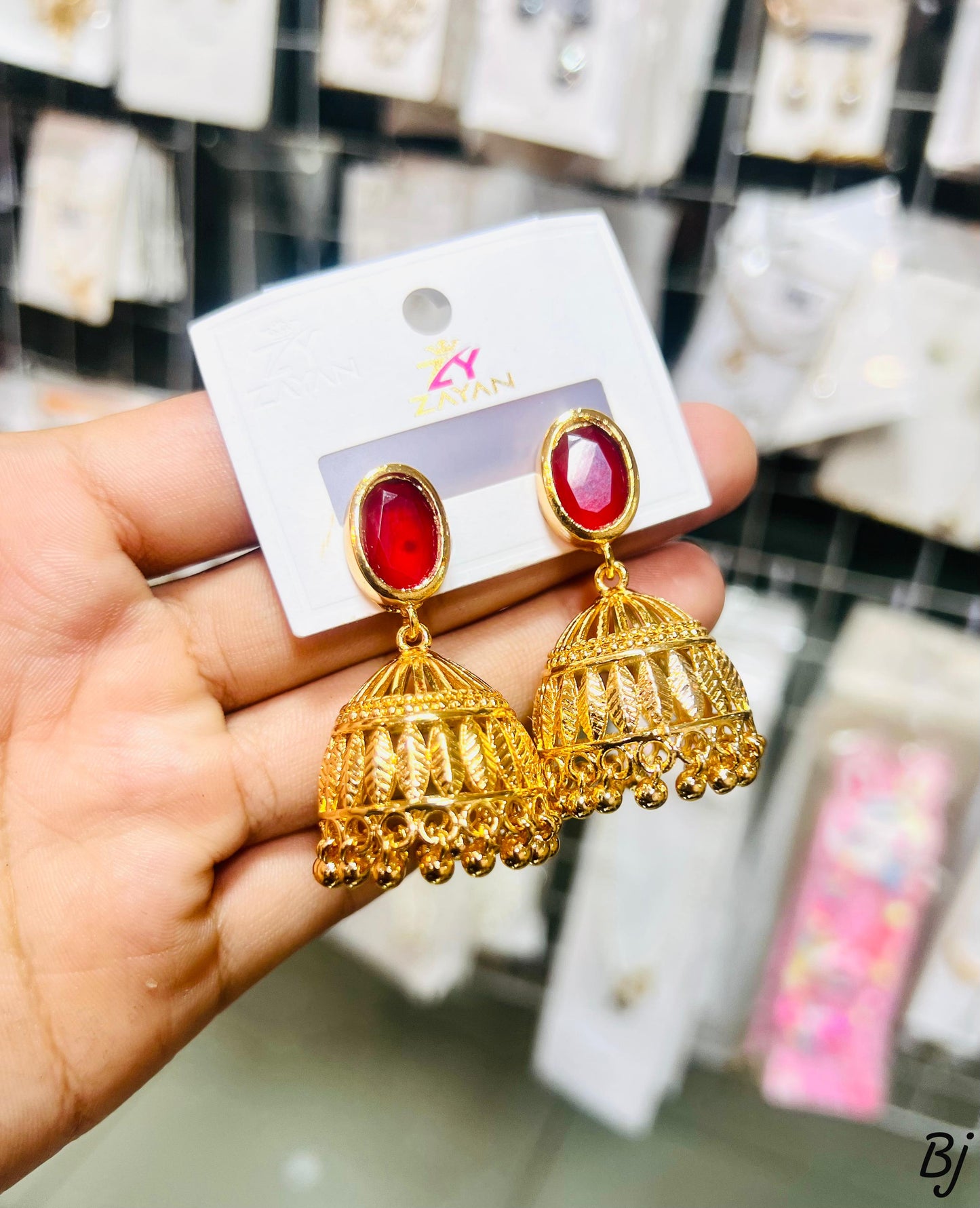 Zircon Jhumki