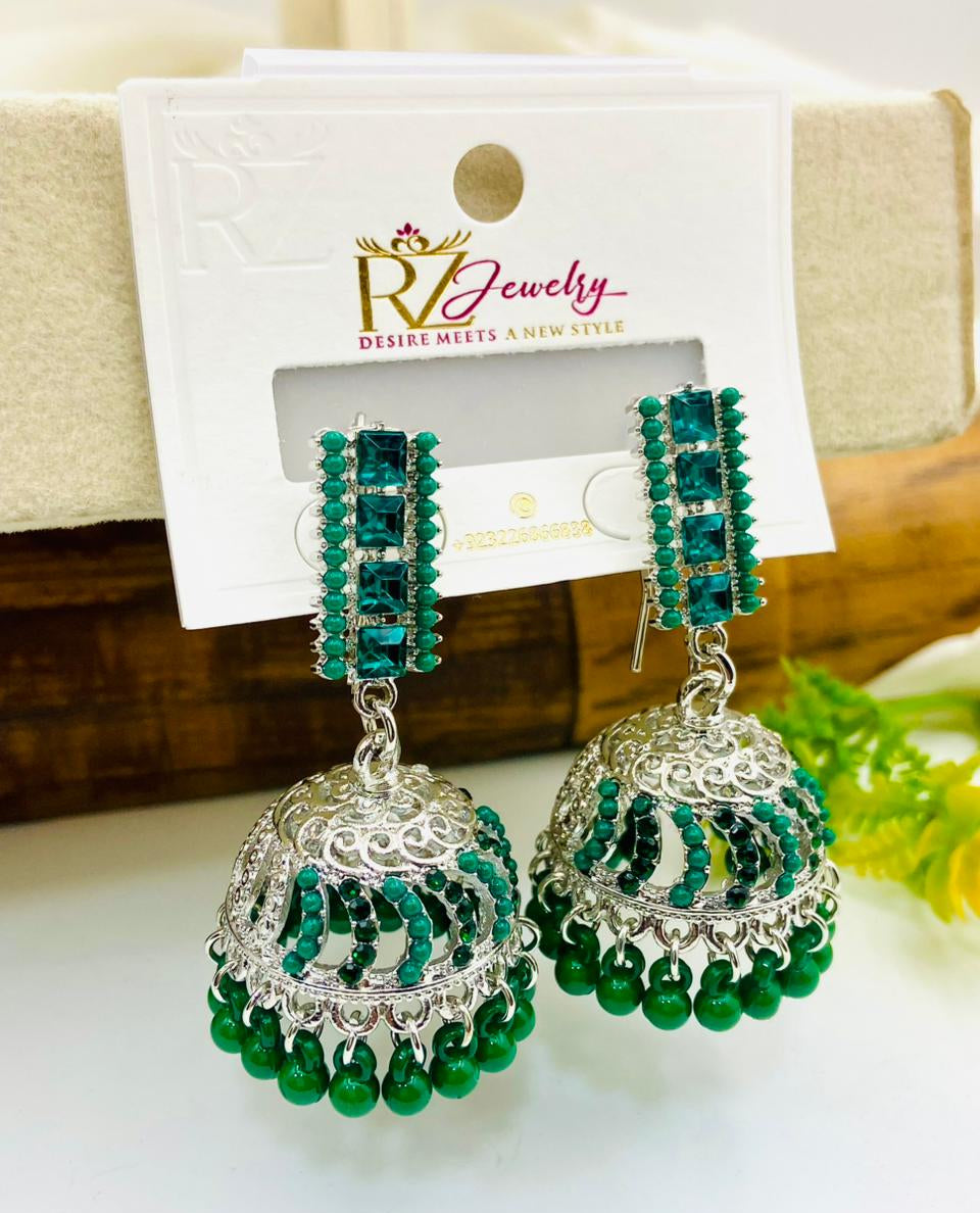 Zircon Jhumki