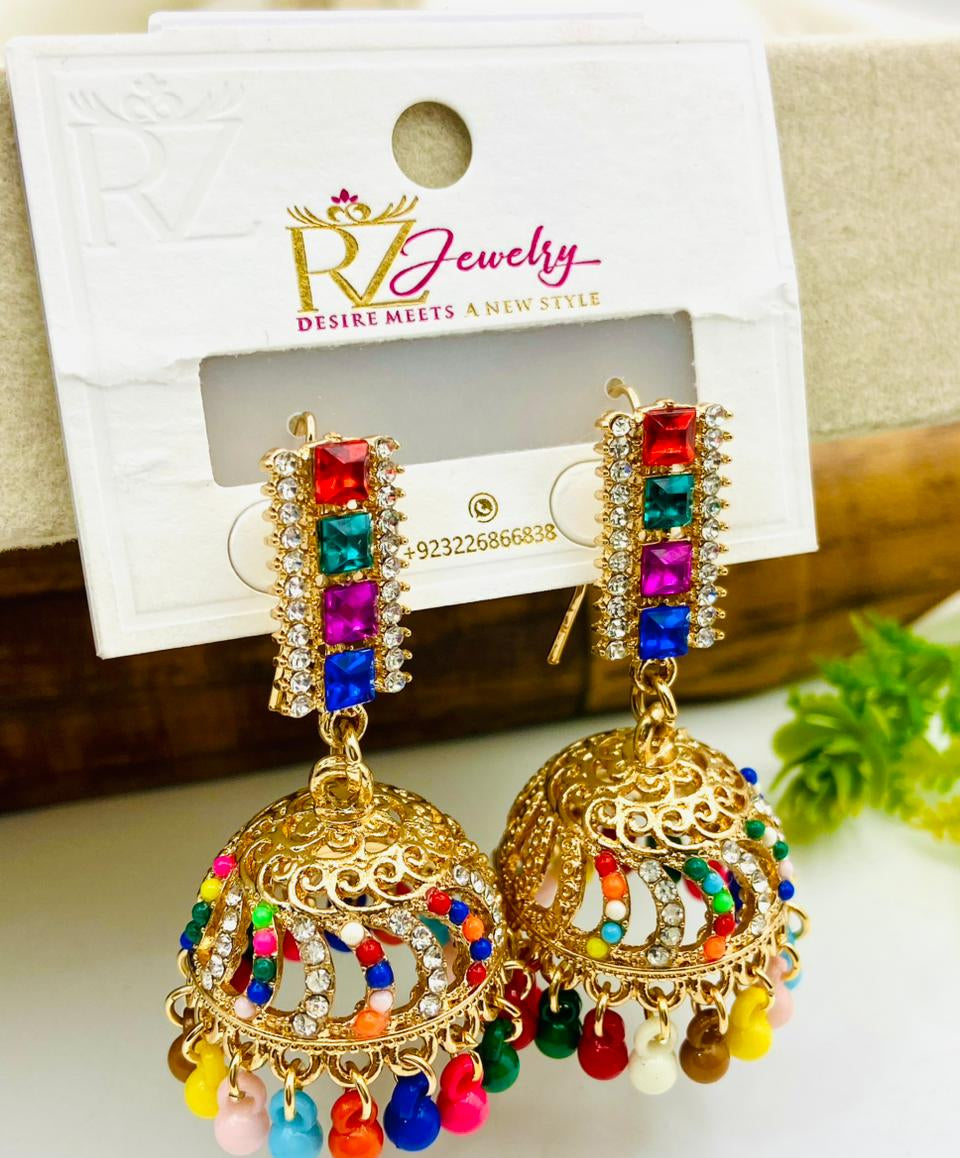 Zircon Jhumki