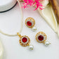 Zircon Locket Set