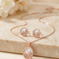 Zircon Locket Set