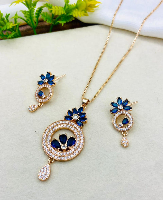 Zircon Locket Set