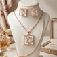 Zircon Locket Set