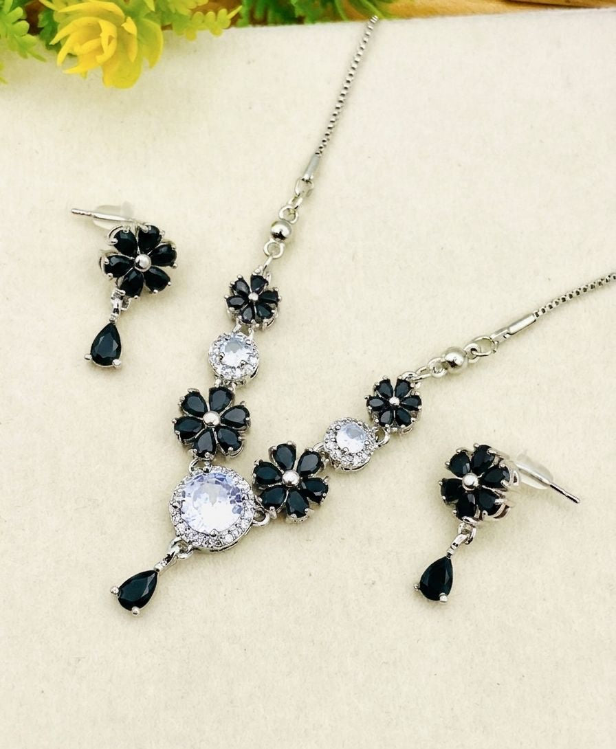 Zircon Locket Set