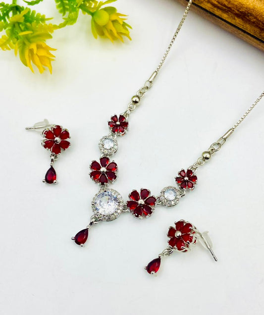 Zircon Locket Set