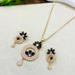 Zircon Locket Set