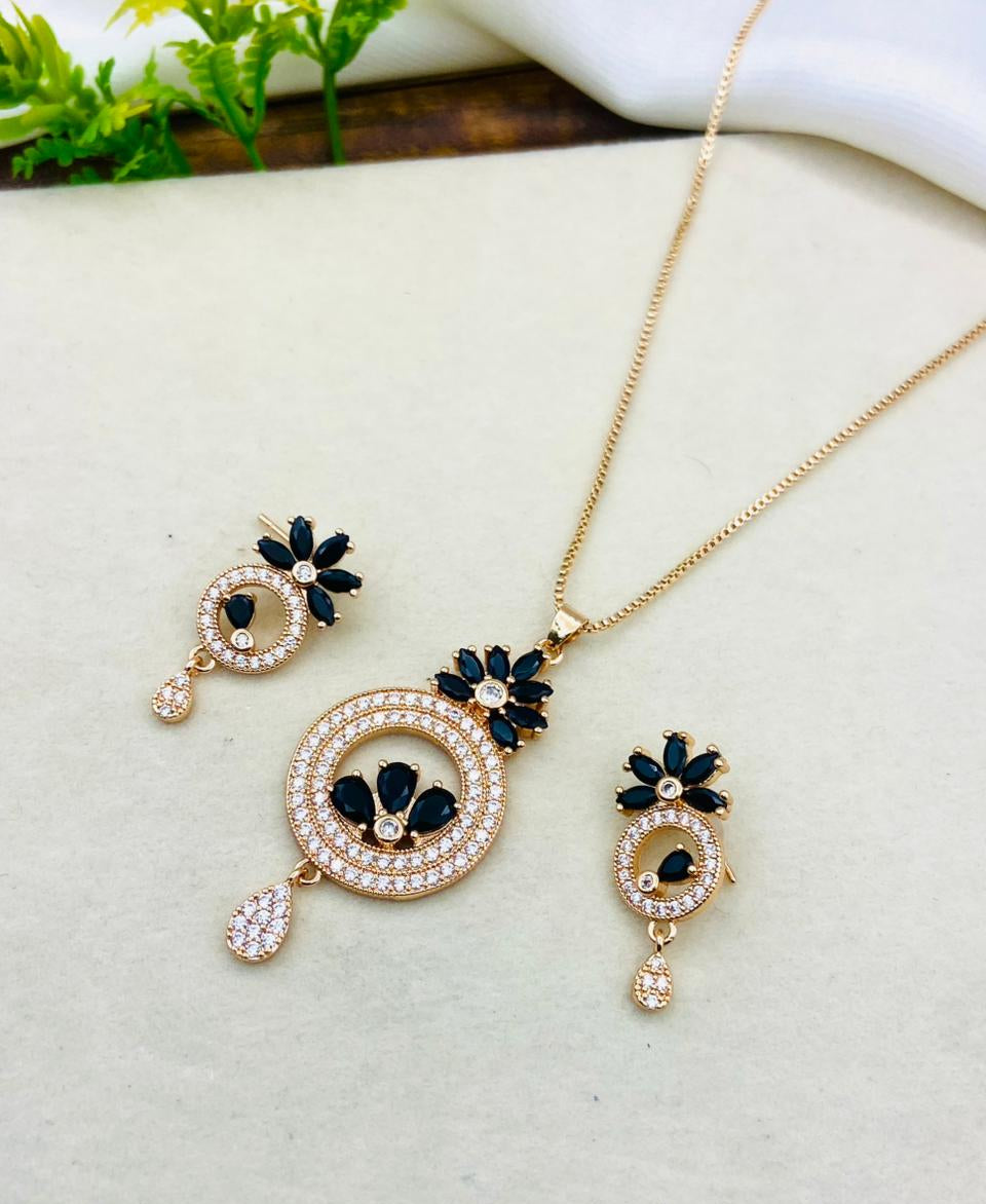 Zircon Locket Set