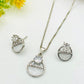Zircon Locket Set