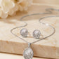 Zircon Locket Set