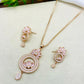 Zircon Locket Set