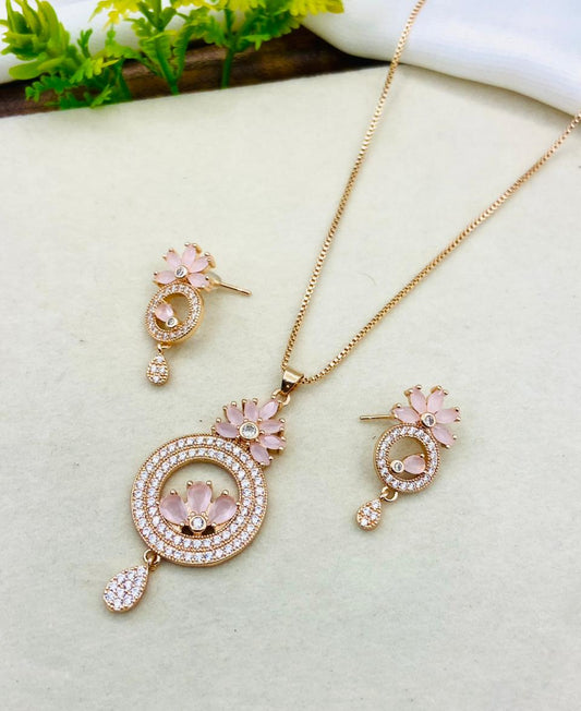 Zircon Locket Set