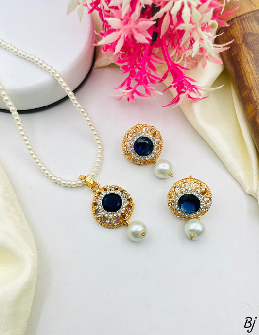 Zircon Locket Set