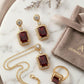 Zircon Locket Set
