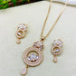 Zircon Locket Set