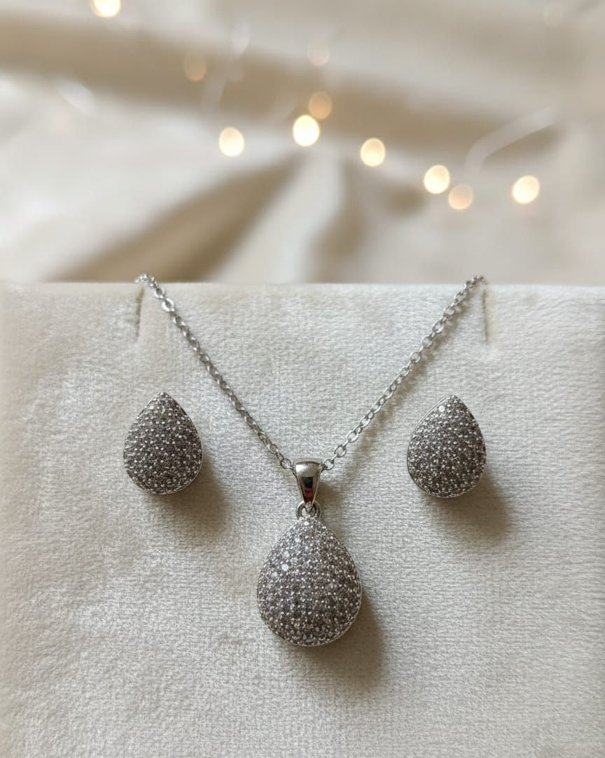 Zircon Locket Set