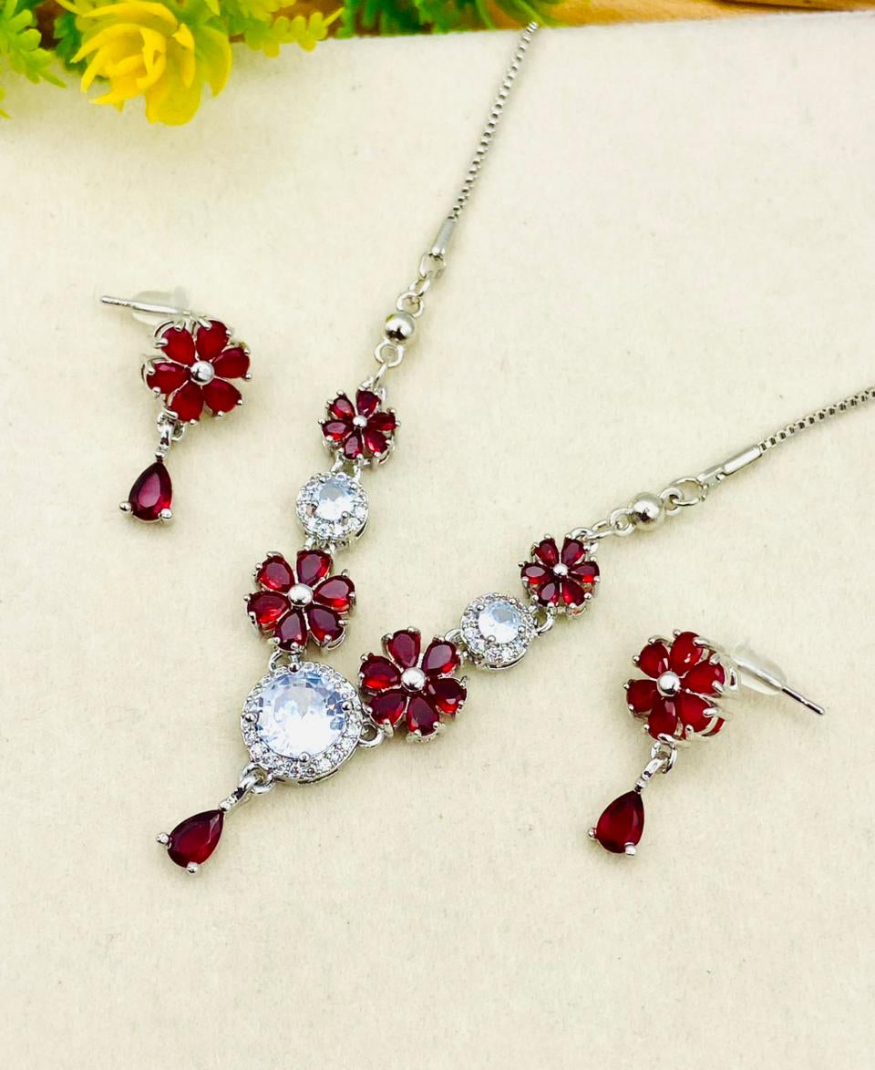 Zircon Locket Set