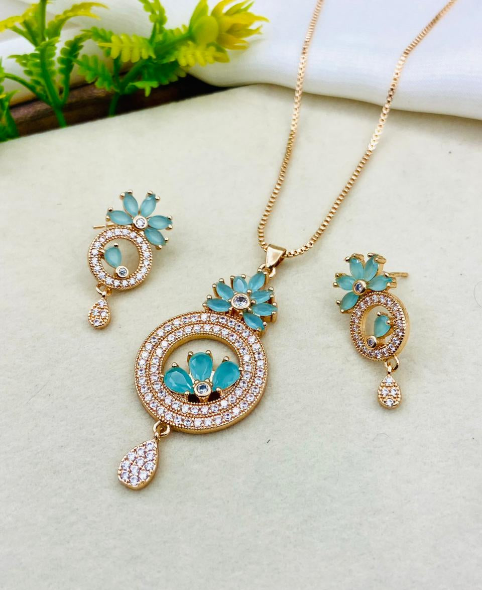 Zircon Locket Set