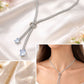 Zircon Long Necklace