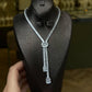 Zircon Long Necklace