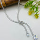 Zircon Long Necklace