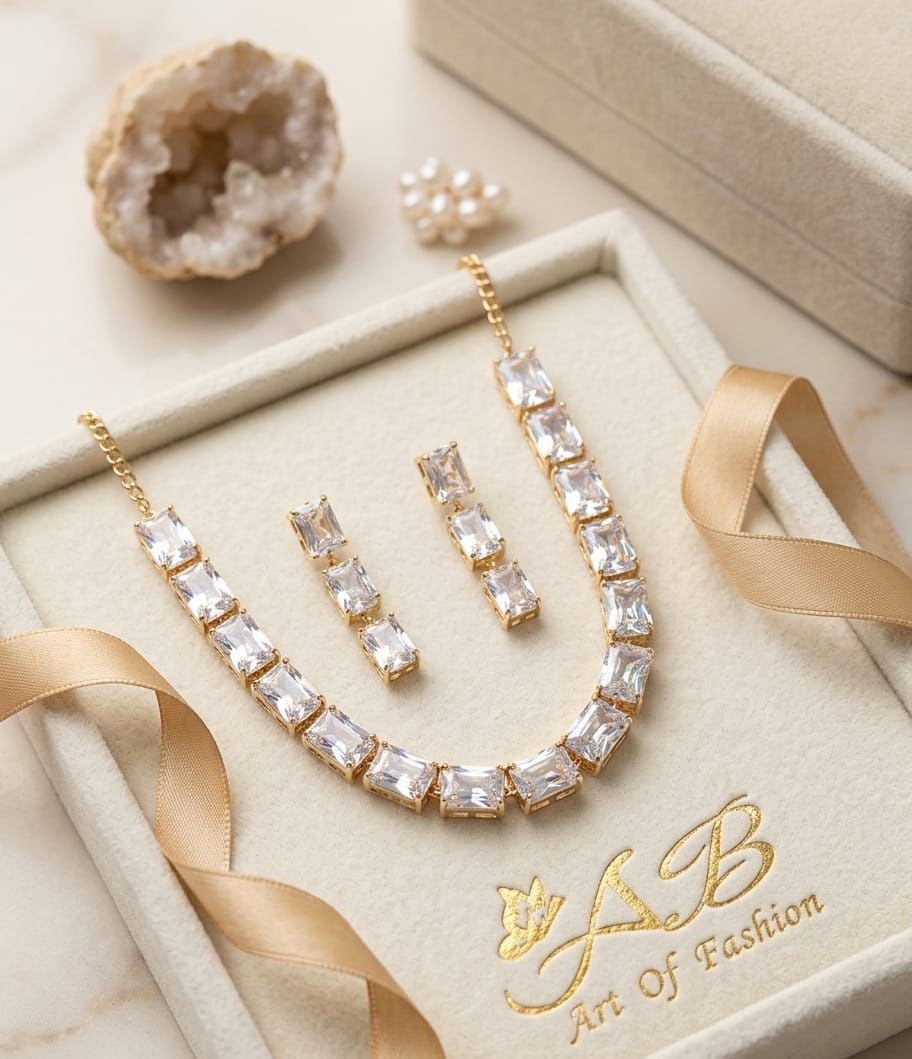 Zircon Stone Half Set