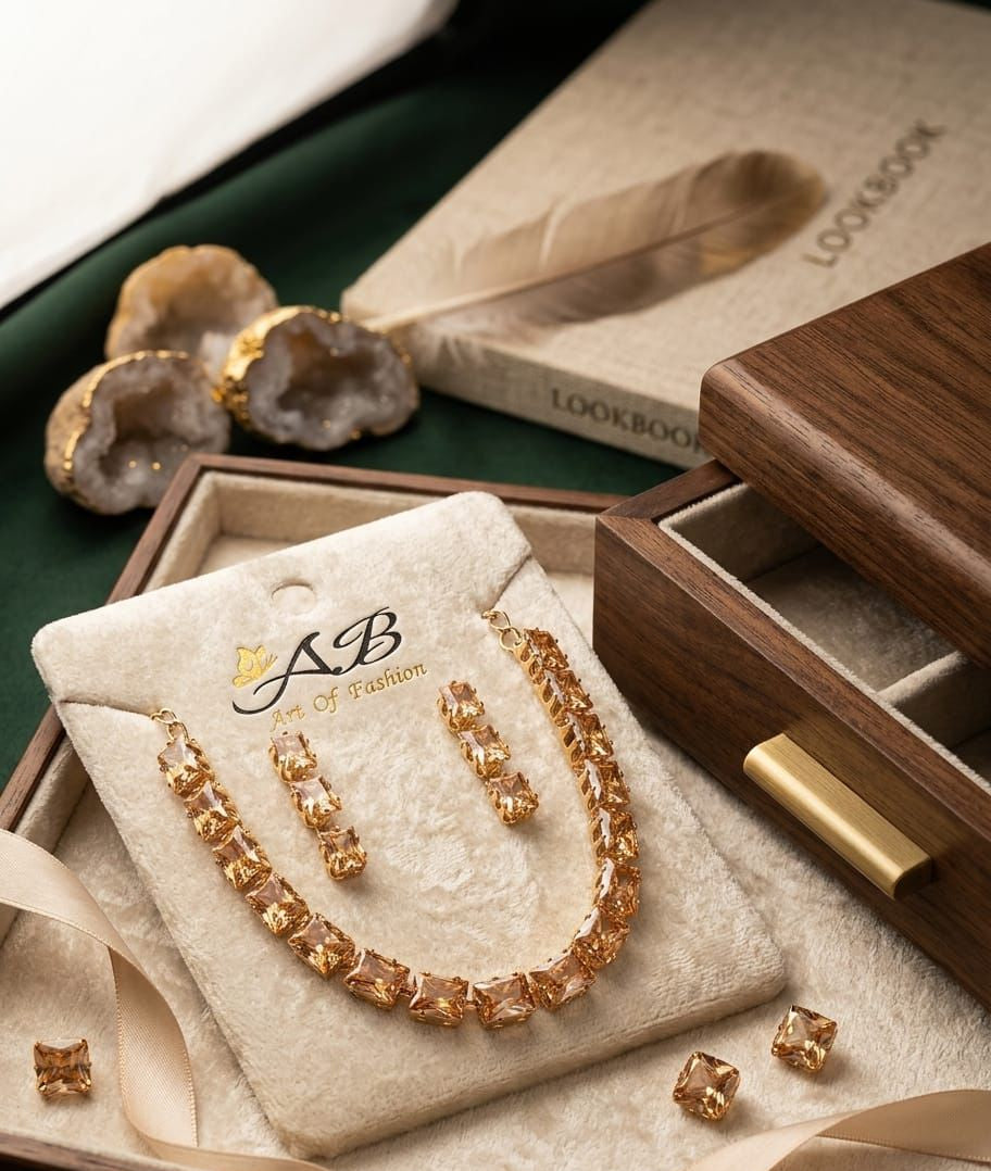 Zircon Stone Half Set