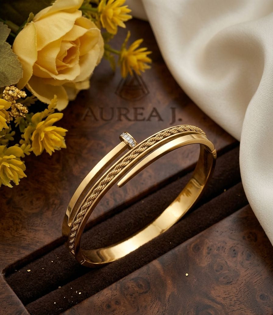 Zircon Stones Handcuff
