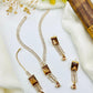 Zircon Stones Necklace Set