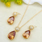 Zircon Work Locket Set