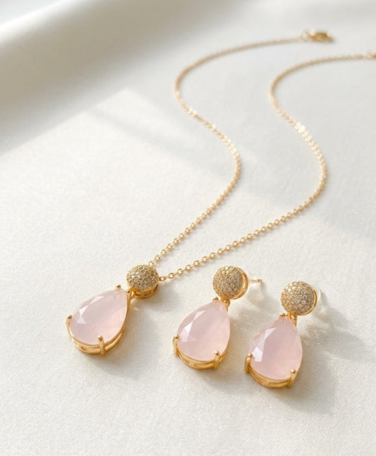 Zircon Work Locket Set