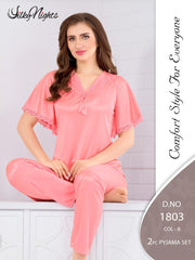 Baby Pink Silky-Night
