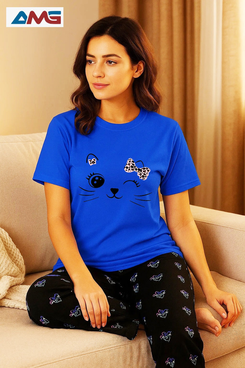 Blue Bow-Night