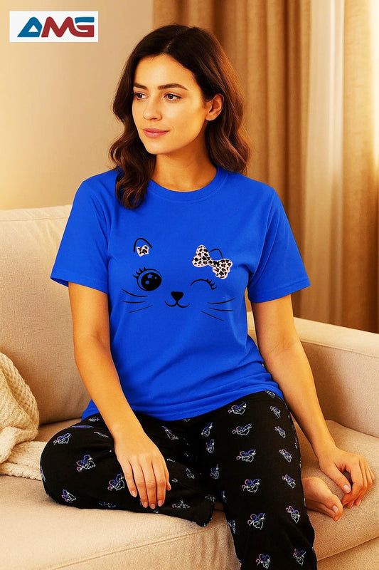 Blue Bow-Night