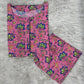 Printed 2 pcs suit
