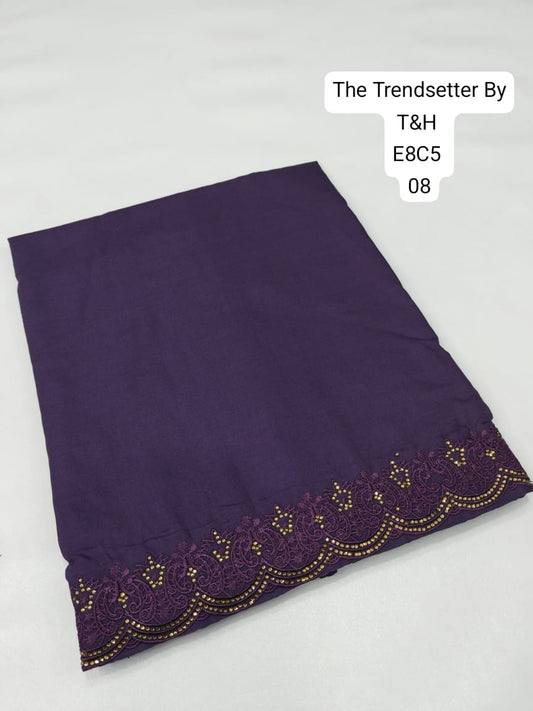 EMBROIDERY CHADDAR