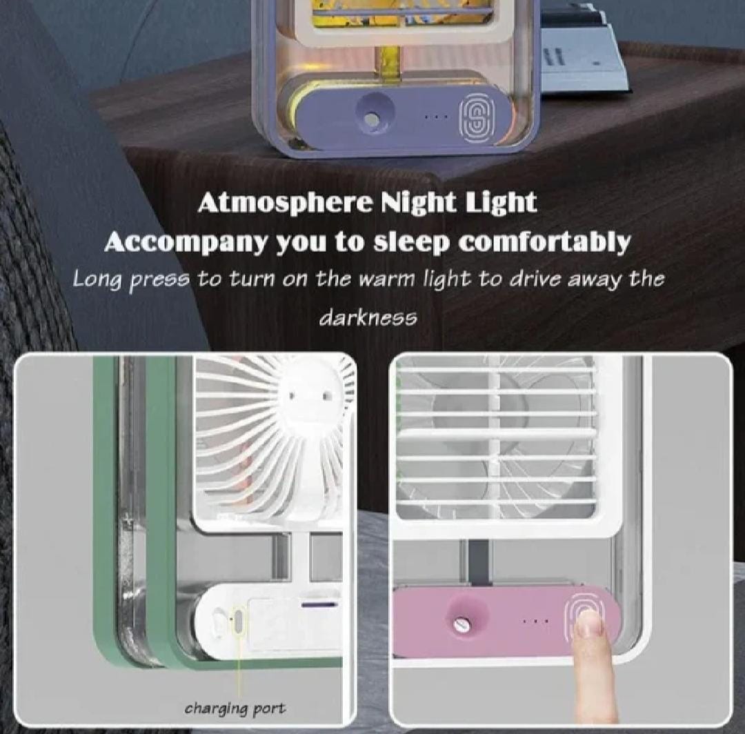 Summer Cooling Humidifying Fan