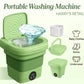 folding washing machine