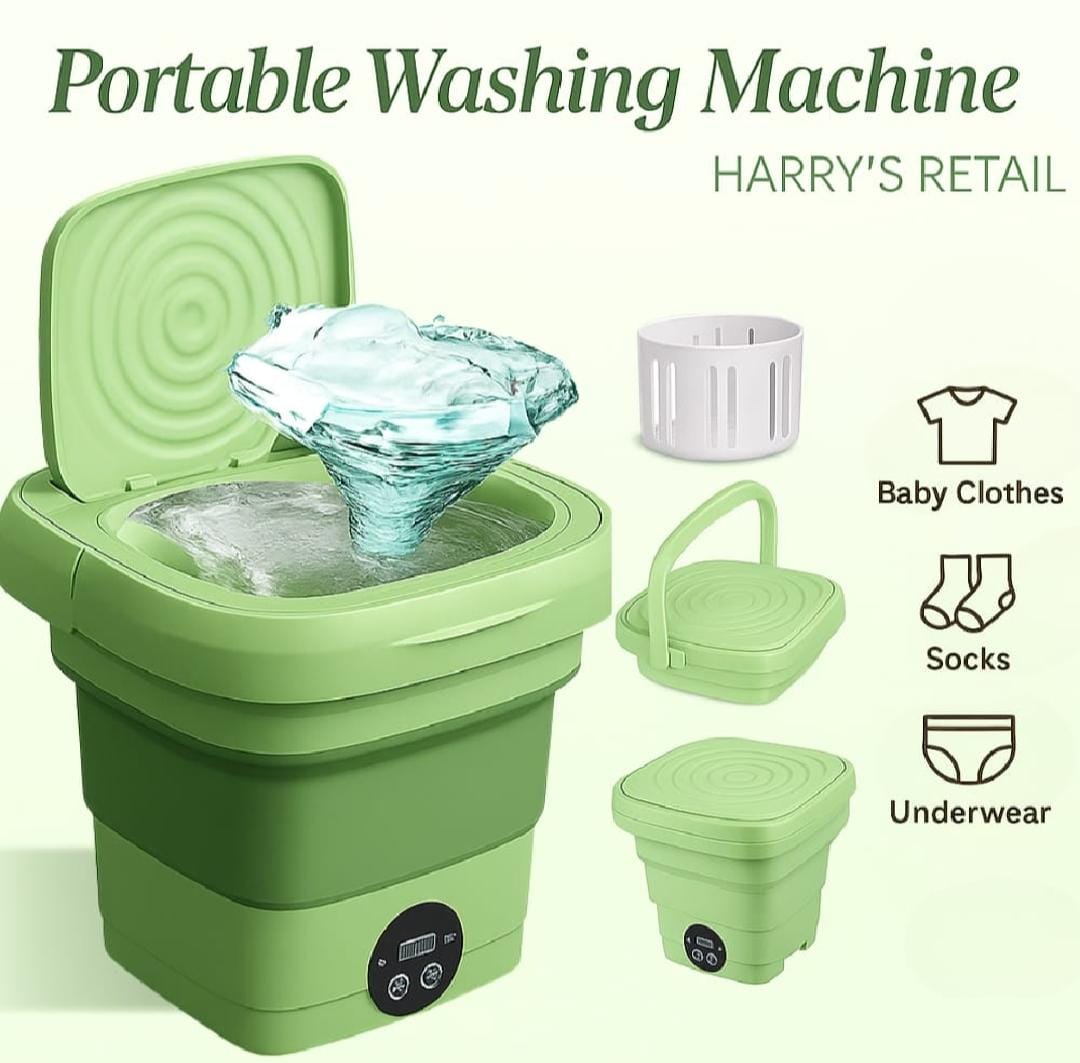 folding washing machine