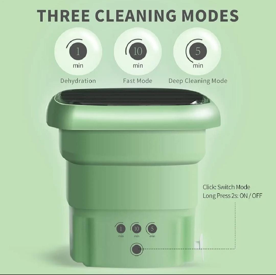 folding washing machine
