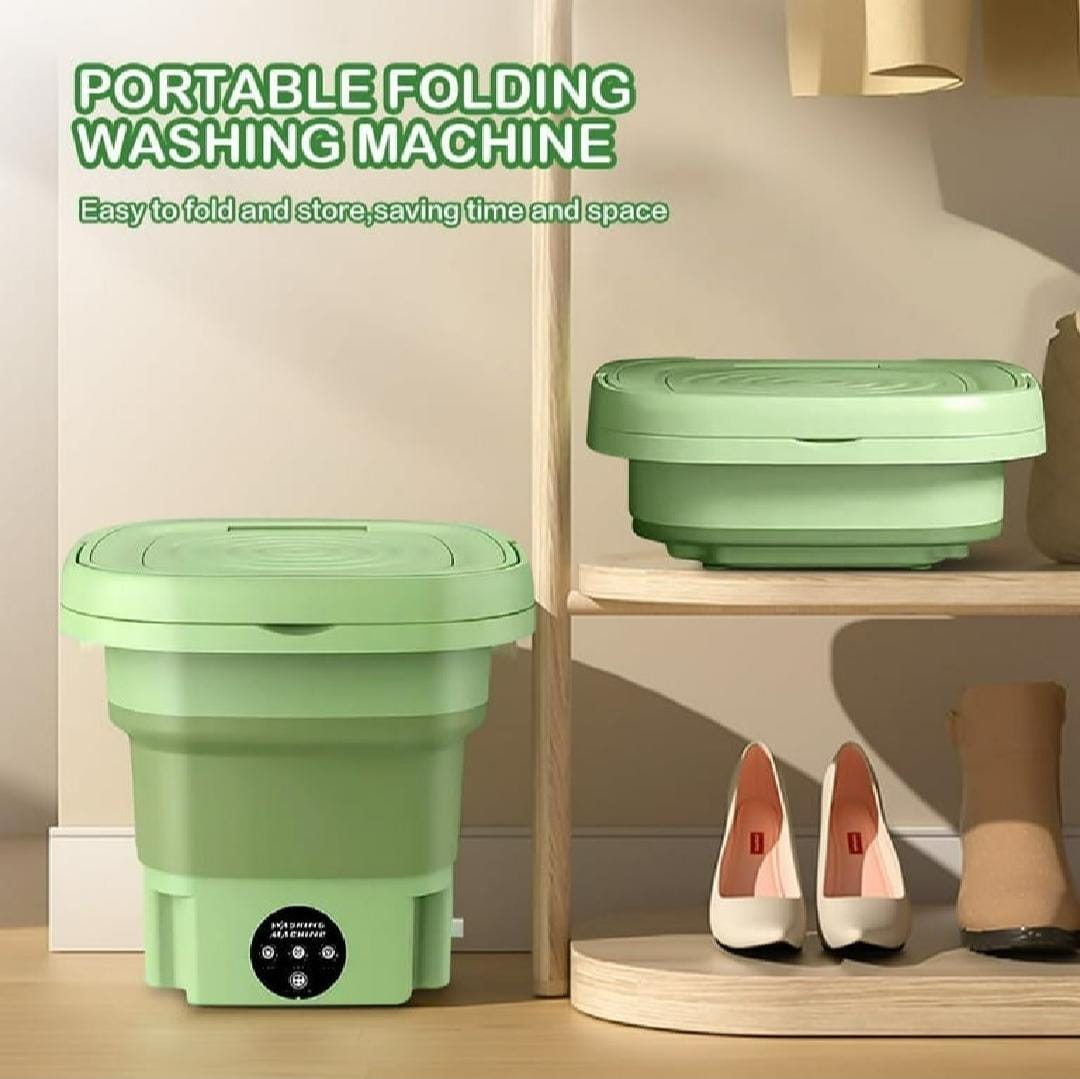 folding washing machine
