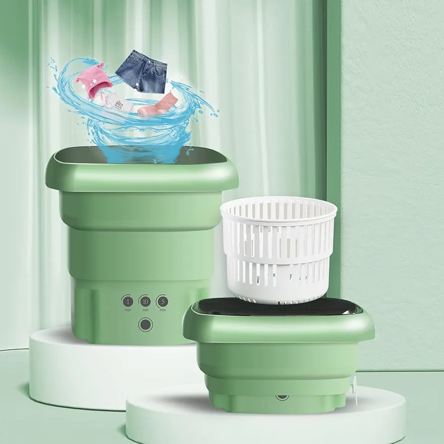 folding washing machine