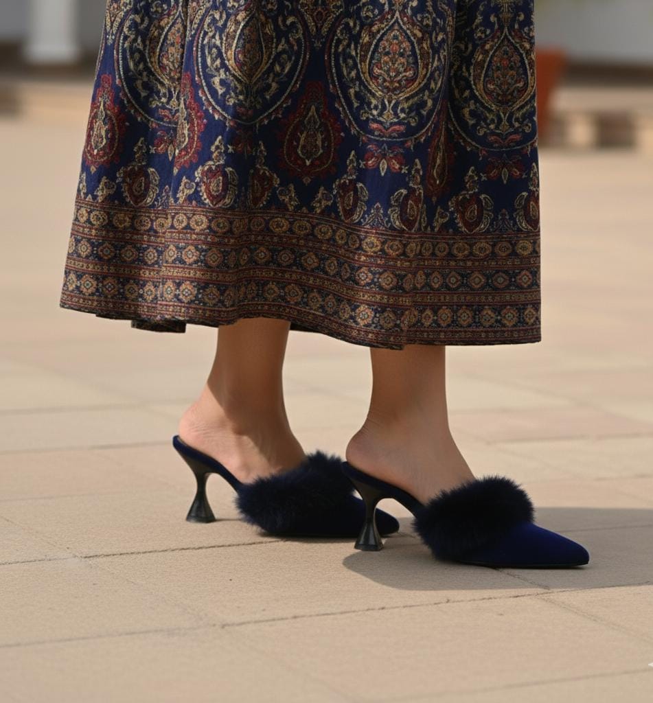 Furry heels