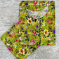 Printed 2 pcs suit