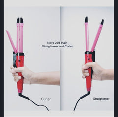 Hair Curler & Straightener