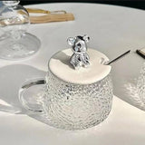 Cute Mug With Lid Spoon