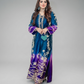 2-Piece Long Printed Kaftan