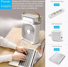 Portable Electric Water Mist Fan