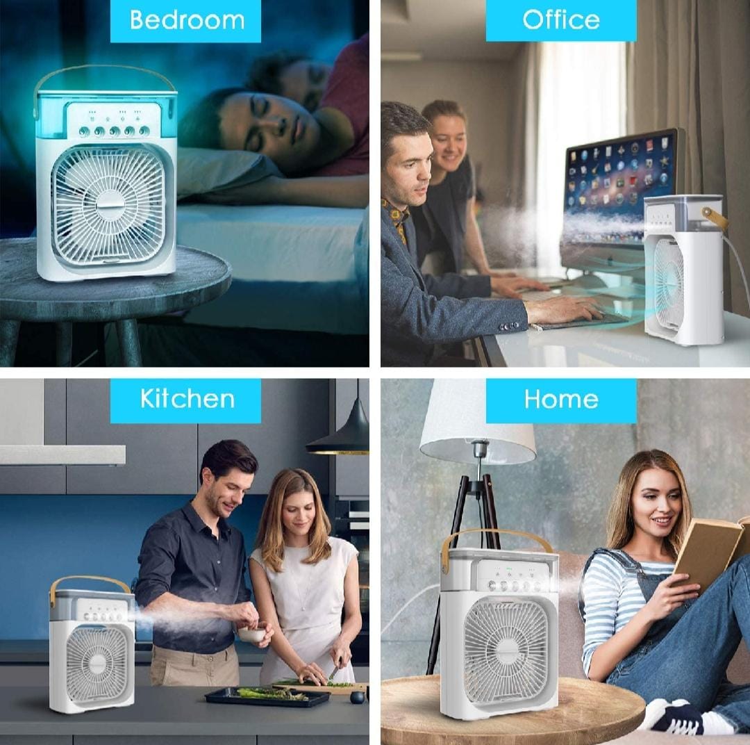Portable Electric Water Mist Fan
