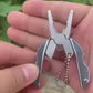 Pliers Knife Keychain