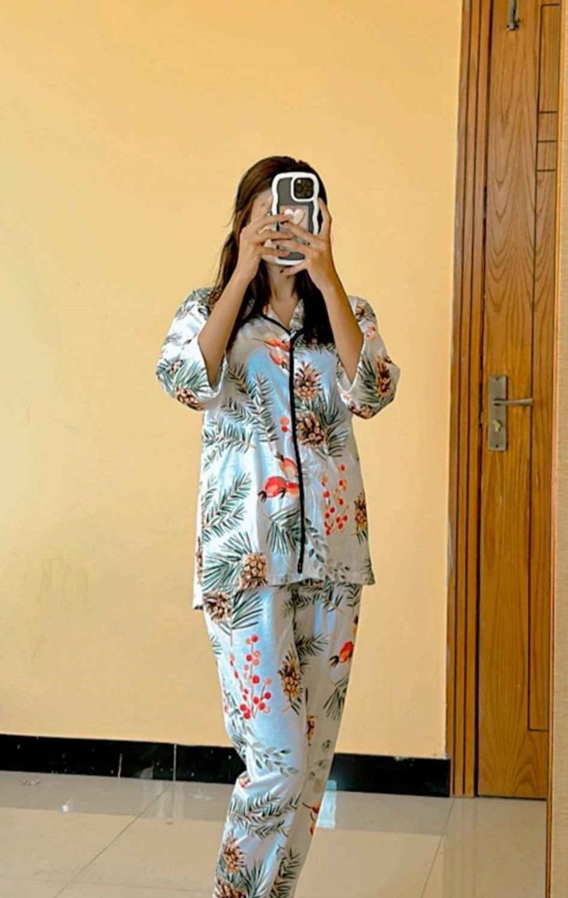 Printed Night Suit